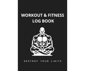 Workout & Fitness Log Book PRO - Diario di allenamento giornaliero professionale | Tracker misurazioni corporee - obiettivi - record personali | 160 ... e coach - formule composizione corporea
