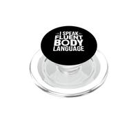 Workout Funny Motivation I Speak Fluent Body Language PopSockets PopGrip para MagSafe