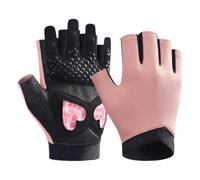Workout Gloves - Fingerless Fitness Grip Gloves | Silicone Palm Protection
