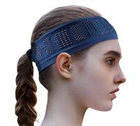 Workout Hairband Set - Unisex Sports Headband for Exercise | Polyester Fiber with Breathable Build, Sweat Wicking Feature, Super Elastic Fit, Comfortable Accessory for Road, Running