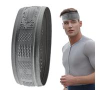 Workout Hairband Set - Unisex Sports Headband for Exercise | Polyester Fiber with Breathable Build, Sweat Wicking Feature, Super Elastic Fit, Comfortable Accessory for Road, Running