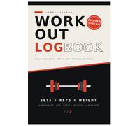 Workout Log Book: Fitness Journal to Track Workouts, Cardio and Personal Records - 12-Week Training Log with RPE, Weekly Reviews and 1RM Charts