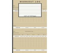 Workout Log Book Tracker - Track Progress, Stay Consistent, and Reach Your Fitness Goals | Strength Training, Cardio & Weightlifting Journal