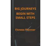 Workout log journal and fitness planner for goal setting, tracking weight, measurements, mood and habits and progress