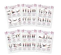 Workout Poster - Motivational Fitness Wall Art for Gym and Home Exercise | Printed Design with Inspirational Quotes, Encourages Strength, Endurance, and Daily Training Routine
