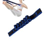 Workout Resistance Band - Stretching Grip Strap, Duraable Ejercise Equipment, Home Gym Fitness Rope | Multipurpose Pilates Yoga Core Training Tool for Female Beginners Athletes Enthusiasts Clases