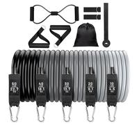 Workout Resistance Bands - Ejercise Bands | Trainer Suspension Straps, Easy to Use and Setup Heavy Duty Adjustable Resistance Rops Purpose Portable for Home Gym Garage Studio and Yoga