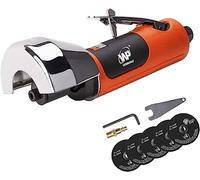 WORKPAD Lijadora de aire comprimido equipada con 5 piezas de disco de corte de 3, herramientas neumáticas