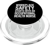 Workplace Safety Starts with Health Nurse - PopSockets PopGrip para MagSafe