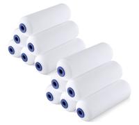 WORKPRO 12Pack Foam Paint Roller 4 inch Small Paint Roller Kit Mini Paint Roller for Painting Walls Cabinets Doors Fences