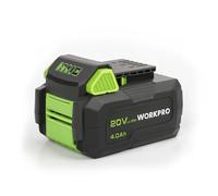 WORKPRO Batería de Litio 20 V 4,0 Ah, sin Efecto Memoria, Compatible con Productos WORKPRO, Conveniente y Compacta