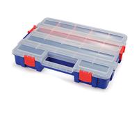 Workpro Caja con compartimentos Polipropileno 38,2 x 30 x 6,2 cm 18 compartimentos