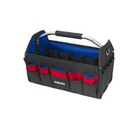 WORKPRO Caja de herramientas de tela de 16 pulgadas con mango de acero 42 x 31 x 31 pulgadas