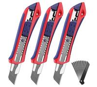 WORKPRO Cúter Profesional 3-piezas, Cuchillo Utilitario