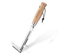 WORKPRO Herramientas de Deshierbe 30 cm, Extractor Malas Hierbas y Grietas, Desherbador Manual con Filo Dentado, Azadillas para Jardinería para Juntas de Jardín, Césped, Patio, Pavimento y Musgo