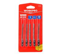Workpro hoja sierra t101a0 sierra de calar madera (5 unidades) - marca