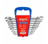 Workpro Juego de llaves de doble boca 9 piezas