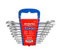 Workpro Juego de llaves de doble boca 9 piezas