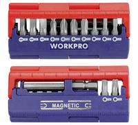 Workpro Juego de Puntas Destornillador 13 Piezas