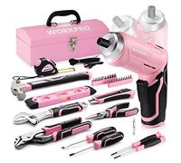 WORKPRO Kit de Herramientas con Destornillador Eléctrico 73 Piezas