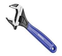 WORKPRO Llave Inglesa 200mm, Ajustable Cr-V con Boca Ancha 30mm