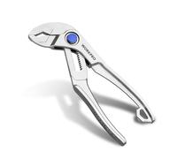 WORKPRO Mini Alicate Pico Loro de 100 mm, Llave Pico Loro de Acero Aleado