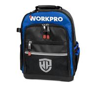 WORKPRO Mochila de herramientas con bolsillos reforzados de poliéster