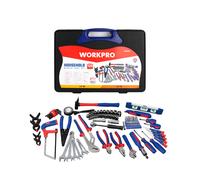 Workpro set de herramientas para hogar, 139 piezas, incluye martillo,
