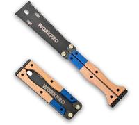 WORKPRO Sierra Japonesa Plegable 310 mm de Doble Filo