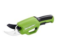 WORKPRO Tijeras de Podar Eléctricas 7,2V Inalámbricas con Batería | Batería 2000mAh para Cortar Ramas y Cuidar Jardines, Plantas y Árboles Frutales Fácilmente