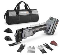 WORKPROX Multiherramienta Oscilante a Batería 20V con Motor Sin Escobillas