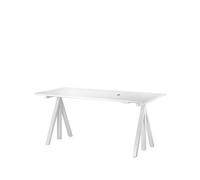 Works Base de escritorio Works Blanco. ajustable en altura