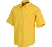 WorkTeam Camisa Trabajo de Manga Corta con un Bolso de Pecho. Hombre Amarillo 54