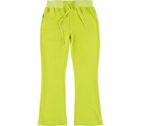 WORKTEAM Pantalón Sanitario de Campana con Tejido Elástico, Cintura Elástica, Cordón Ajustable y Bolsillos con Cremallera. Mujer Verde Lima L