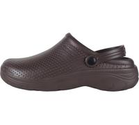 WORKTEAM Zueco Ultraligero de EVA Anatómico y Ergonómico con Cámara Ortopédica, Resistente a los Tropiezos y con Sujeción en Talón, Plantilla Incluida Unisex Marrón 38/39 EU