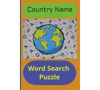 World Atlas Word Search puzzle Book: Explore countries word search puzzles. Each puzzle features 9 themed words | 6x9 inches 20+ puzzles | Gift to ... for children's leaning activity with fun