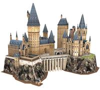 World Brands- Harry Potter-Castillo de Hogwarts Puzzles 3D, Kit de Construcción, Multicolor (Cubic Fun DS1013H)