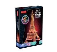 WORLD BRANDS- Nigth Edition: Puzzle Torre Eiffel LED - Novedad, Multicolor (1)