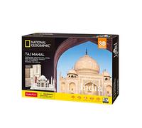 World Brands Puzzle 3D National Geographic Taj Mahal, Multicolor (DS0981H)
