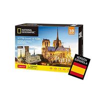 World Brands- National Geographic Puzzle 3D Notre Dame de Paris, Color variado (Tachan DS0986h)