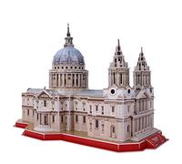 World Brands St Pauls Cathedral, National Geographic, Cubic Fun, Rompecabezas, maquetas para Montar, Puzzles 3D, Kit de construcción, Multicolor DS0991H