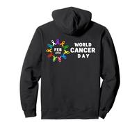 World Cancer Day Shirt - Support Cancer Awareness Sudadera con Capucha
