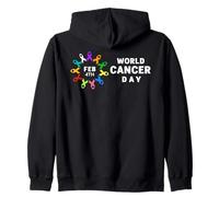 World Cancer Day Shirt - Support Cancer Awareness Sudadera con Capucha