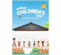 World Children's Day: coloring book for education.