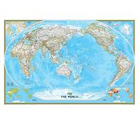 World Classic, Pacific Centered Map [Laminated]: Reference Maps (National Geographic Reference Map)