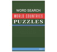 World Countries Crossword Puzzle Book: Crossword Puzzles Featuring Nations of the World and Their Capitals | 6x9 Inches | 110 Pages | 50+ Puzzles