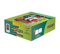 World Cup 2026 Adrenalyn XL Fat Pack Display - 10 Fat Packs con cartas coleccionables y tarjetas especiales, original sellado para coleccionistas y fans + HeartGlobal Protección de envío