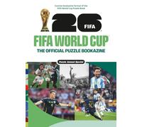 World Cup 2026 Puzzle & Activity Book from PuzzleLife: Count Down to the Tournament with the Ultimate World Cup Book, Featuring Quizzes, Puzzles & More!
