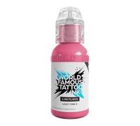 World Famous Tattoo Ink Limitless Light Pink 2 - Pintura profesional para tatuajes - Cumple con REACH, 30 ml
