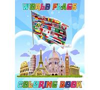 World Flags coloring book for Fan Men Women Teen: 50+ Great Coloring Pages For for Teen, Men, Women, Kid. Beautiful And Exclusive Illustrations Of ... Your Creativity And Create Your Masterpieces